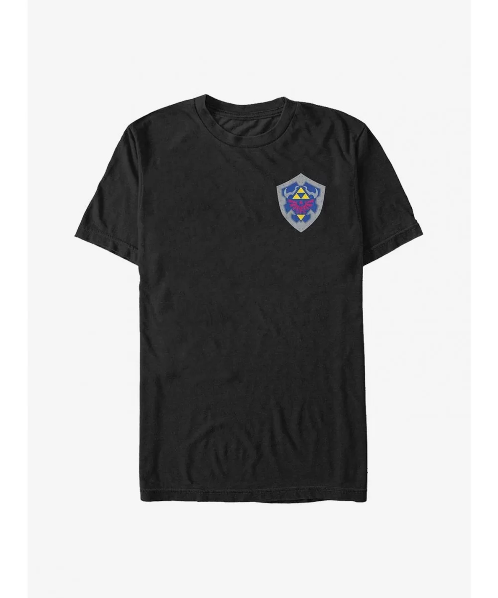 Exclusive Price Nintendo Zelda Hyrule Shield Badge T-Shirt $6.99 T-Shirts