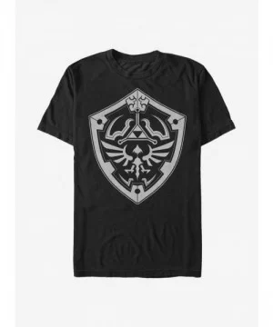 Pre-sale Discount The Legend Of Zelda Shield T-Shirt $6.21 T-Shirts