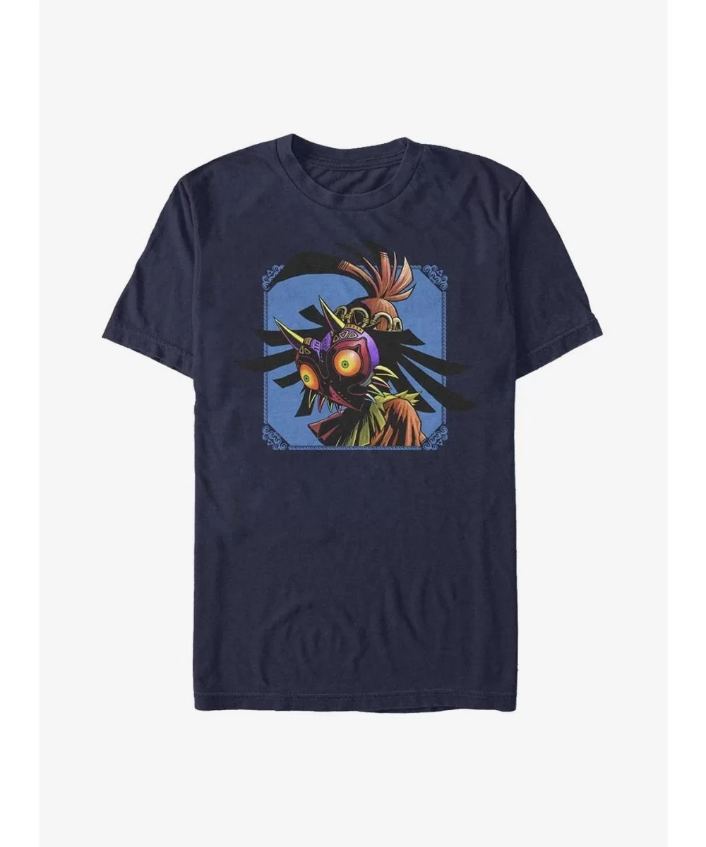 Clearance The Legend of Zelda Skull Kid Face T-Shirt $4.66 T-Shirts