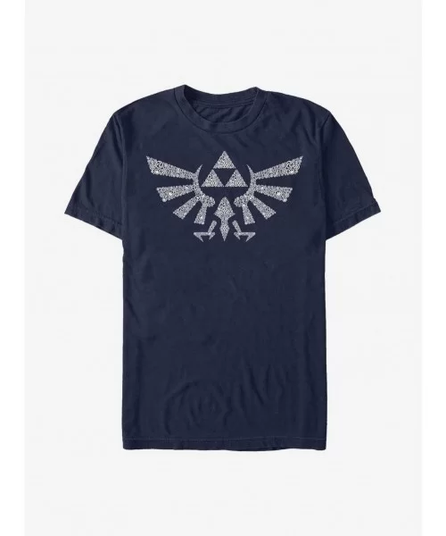 Value for Money Nintendo Zelda Crest Symbol T-Shirt $7.30 T-Shirts