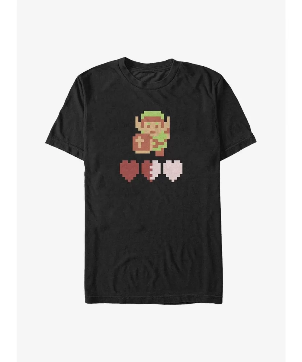 Premium The Legend of Zelda Heart HP Big & Tall T-Shirt $8.61 T-Shirts