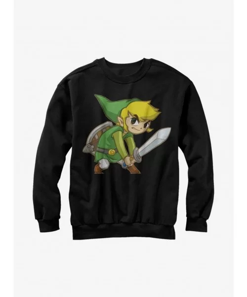 Value for Money Nintendo Legend of Zelda Spirit Tracks Link Sweatshirt $13.28 Sweatshirts